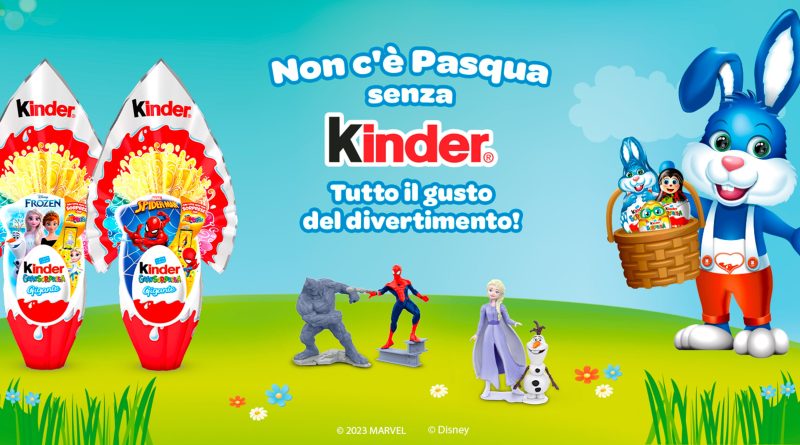 uova di pasqua Kinder 2023